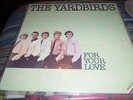 VINTAGE VINYL RECORD THE YARDBIRDS FOR YOUR LOVE VG VINYL VERY RARE