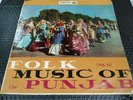 FOLK MUSIC OF THE PUNJAB vol ii EMI Record ECLP 2277 lp not ep cd
