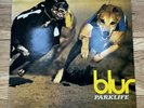 BLUR PARKLIFE Original LP Vinyl Album UK 1st Press 1994 FOODLP 10  EX/EX Rare