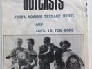 The Outcasts- Justa Nother Teenage Rebel.  Punk/new Wave