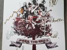 The Bees LP Vinyl Free The Bees  SIGNED  2004