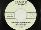 Northern Soul 45 - Benny Latimore - Girl I Got News For You - Dade - VG++ mp3