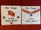 VINTAGE WAR SONGS OF THE THIRD REICH WORLD WAR II Volume 1 and 2 LP Vinyl Record