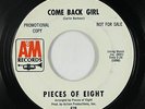 Northern Soul 45 - Pieces Of Eight - Come Back Girl - A&M - mp3