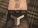 owl john signed vinyl + signed poster scott hutchison frightened rabbit unplayed
