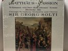 SEALED BACH St. Matthew Passion SOLTI 3LP VINYL Box DECCA Digital 1988