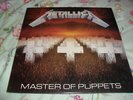 METALLICA -MASTER OF PUPPETS-  1ST PRESS LP VINYL 2 DISC POSTER MERCH
