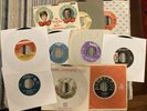 Set of 10 Christmas Records - 45 rpm VG or better