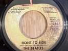 “ALL RIGHTS” BEATLES TICKET TO RIDE  / YES IT IS EXCELLENT+ APPLE 1975