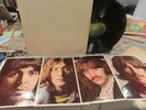 THE BEATLES WHITE ALBUM EMBOSSED LOW # NUMBERED 1968 PRESS VG+ LP POSTER PICS