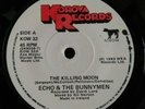 Echo And The Bunnymen -  The Killing Moon  - Irish Press  -  7 Single