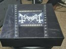 Mayhem – A Season In Blasphemy  solid wood Box with leather top sewn
