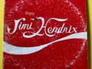 JIMI HENDRIX Enjoy Jimi Hendrix Live At The LA Forum COVER ONLY RARE  Coca-Cola