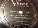 MIGUELITO VALDES - MACHITO Y SU ORQUESTA 78 RPM VERNE