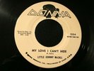 LITTLE JOHNNY McCALL My Love I Can't Hide / Half Ton Tillie  Doo Wop R&B Rock 45