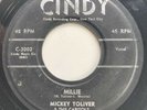 MICKEY TOLIVER & THE CAPITOLS Rose Marie/ Millie CINDY 3002 RARE Doo Wop R&B 45