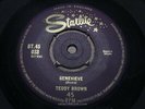 TEDDY BROWN   Genevieve [Jenny V]   MINT   STARLITE ST 45 033   Reggae Popcorn R