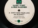 DJ Red Alert & Mike Slammer - Dont Need Your Love 12