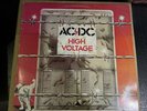 australian acdc high voltage vinyl record, rare