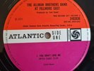 The Allman Brothers 2x LP At Fillmore East UK Atlantic Plum 1st Press  9