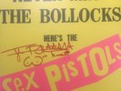 John Lydon Rotten SIGNED Never Mind The Bollocks LP Vinyl Sex Pistols PROOF