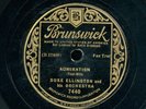 78tk-Jazz-BRUNSWICK 7440-Duke Ellington-(Admiration/Merry-Go-Round)