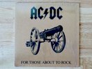 AC/DC “For Those About To Rock We Salute You” LP Vinyl 1981 Stereo SD-11111 EX