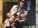 STEVIE RAY VAUGHAN & DOUBLE TROUBLE - LIVE ALIVE 2xLP 1986 GATEFOLD SLEEVE