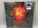 Stranger Things Season 1 & 2 Vinyl Walmart Red Black Swirls + Poster + Slipmat