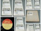 1958 WCCO RADIO Vinyl MINNESOTA MILESTONES Record COMPLETE SET of 12