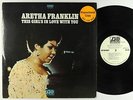 Aretha Franklin - This Girl's In Love With You LP - Atlantic 1841 Broadway PROMO