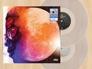 CLEAR VINYL---  KID CUDI Man On the Moon: The End of Day WALMART 2LP RECORD 1122