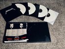 metallica black album white vinyl /50