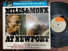 MILES AND MONK AT NEWPORT COLUMBIA 15AP 541 OBI SHRINK STEREO JAPAN Vinyl LP