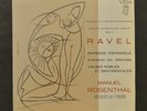Manuel ROSENTHAL - RAVEL - Rapsodie / Alborada / Valses nobles - VEGA C 30 A 198