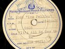 78rpm - Rare MGM Movie Studio Record - Joan Crawford song 1939 Ice Follies