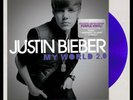 JUSTIN BIEBER My World 2.0 LP on PURPLE COLOR VINYL New STILL SEALED Baby