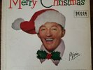 BING CROSBY Merry Christmas LP 1955 Lp pressing Decca 1955