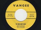 '63 R&B/DooWop CITATIONS The Girl Next Door/Ten Miles From Nowhere VANGEE M-HEAR