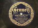 JAZZ BERNIE CUMMINS ORCH Brown Eyes / Dixie Stars GENNETT 5467 MIDWEST JAZZ