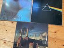  Pink Floyd  3 alte LP Dark Side of the Moon, Meddle, Animals Kellerfund 