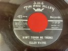 SONG POEM 45 Ellen Wayne DON'T TOUCH ME THERE, NIGHT I MET YOU Tin Pan Alley 271