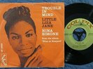 NINA SIMONE Trouble In Mind & Little Liza Jane / SP Denmark 1960 COLPIX CP 15012