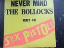 SEX PISTOLS NEVER MIND THE BOLLOCKS UK EDITION BLANK REAR COVER 12 TRACK V2086