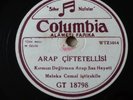 Meleka Jamal & Moulin Rouge Orch rare Arabic group Turkish prs only 78 rpm HEAR