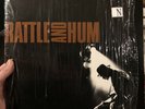 U2 2LP RATTLE & HUM 1988 USA 1st PRESS W/RARE HYPE STICKER