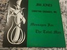 Jim Jones Messages For The Total Man Lp Vinyl Record Signed by Jim Jones