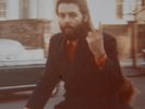 Paul McCartney gives fan the finger photo at Beatles Apple Records not promo LP