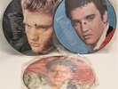 3 X ELVIS PRESLEY 12” Pic Discs Inc: ‘Tribute to Elvis’ ‘Jailhouse Rock’ – H31