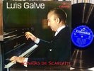 SCARLATTI Piano Sonatas LUIS GALVE Piano Columbia ED1 CCL 32055 NM